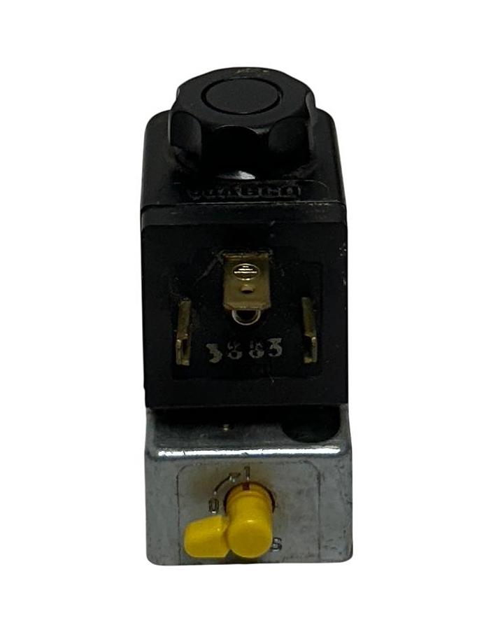 Used WABCO BOSCH 5428450270 PILOT VALVE W/ COIL 110V 50/60Hz 30mA 3-PRONG NSNP