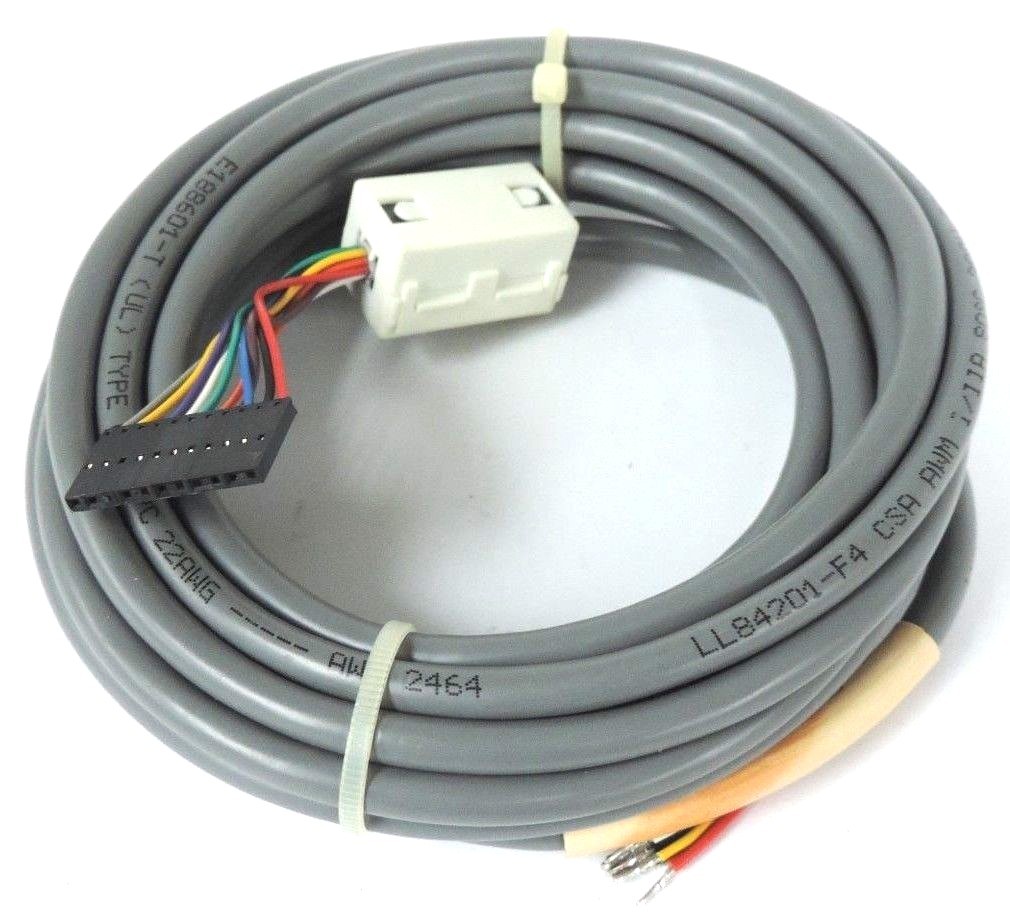 Used NEW GE SECURITY 320098004 READER CABLE 15FT REV. E
