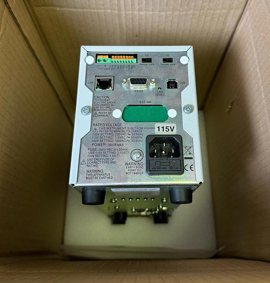 NEW AMETEK SORENSON XEL60-1.5P / XEL6015P DC LINEAR POWER SUPPLY 1.5A 60V XEL