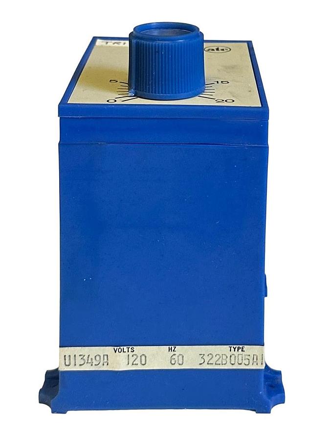 Used ATC 322B-005-A-12CS / 322B005A12CS CYCLE PROGRESS TIMER 322B TDR 120V 60Hz