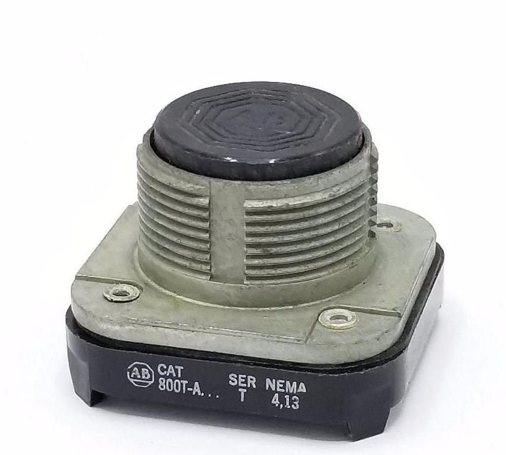 Used ALLEN BRADLEY 800T-A PUSH BUTTON SER. T BLACK