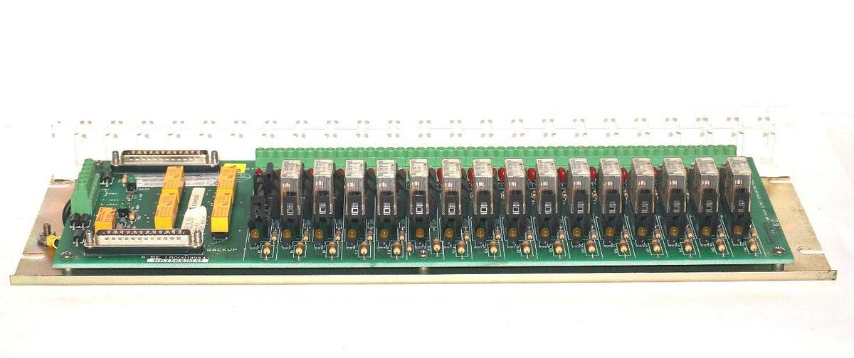 Used FISHER CONTROLS 41B7289X022-56 RELAY OUTPUT BOARD CL6774X1-A2 REV. H 41B7289X022