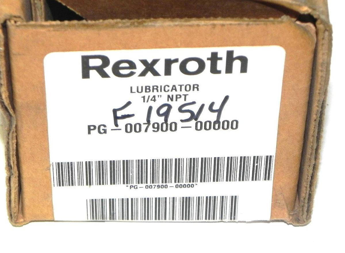 Used NIB REXROTH PG-007900-00000 1/4" NPT LUBRICATOR PG00790000000