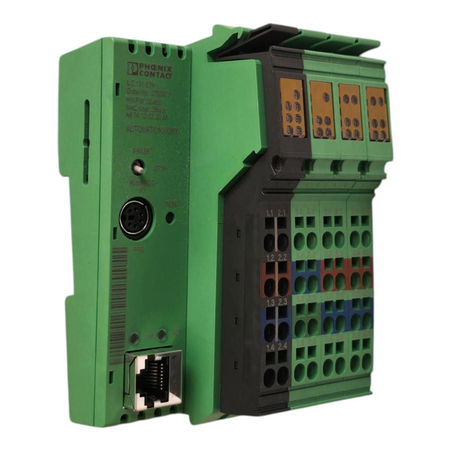Used Phoenix Contact ILC 131 ETH | ILC131ETH Inline I/O Controller 2700973 NSMP