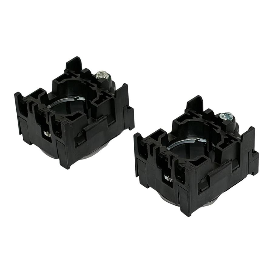 Siemens Sirius Act 3SU1550-0AA10-0AA0 3-Way Metal Module Holder Lot of 2