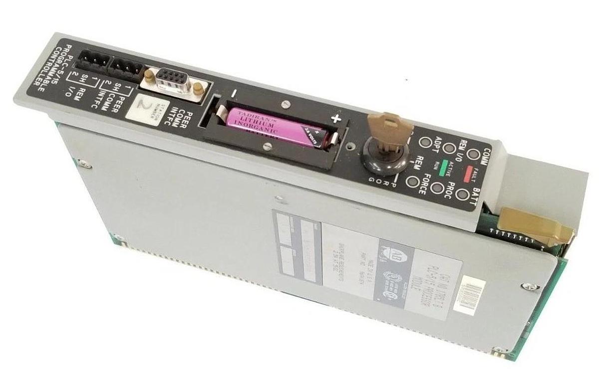 Used ALLEN BRADLEY 1785-LT/B PROCESSOR MODULE F/W REV. M SER. B 96041874 1785-LT