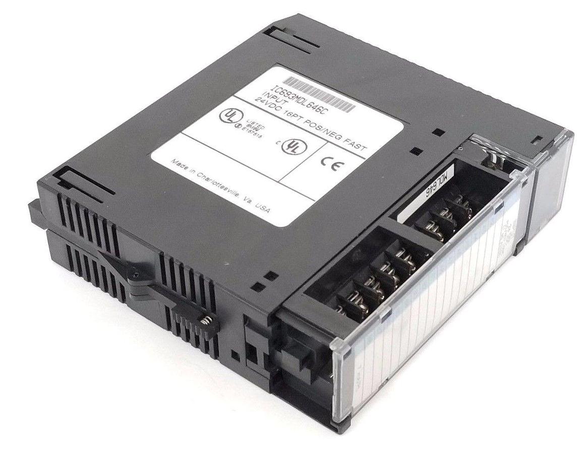 Used GE FANUC IC693MDL646C INPUT MODULE 24VDC 16PT POS/NEG FAST