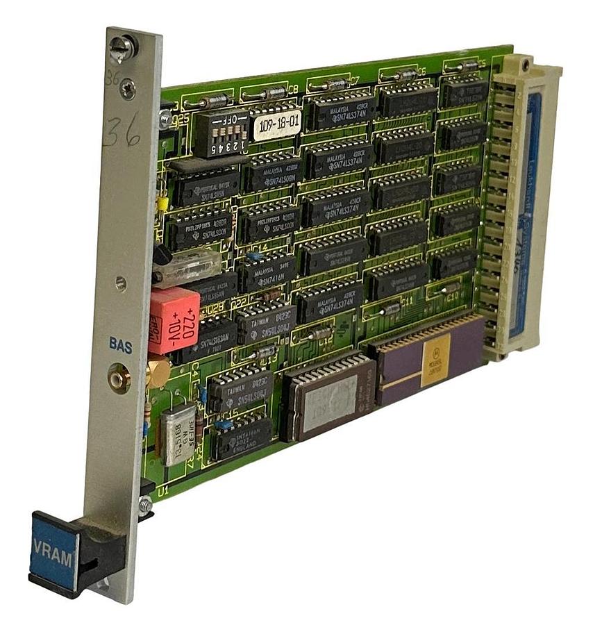 Used LEUKHARDT SYSTEMS VRAM-109 / VRAM109 VRAM BOARD BAS 0060.0.109B