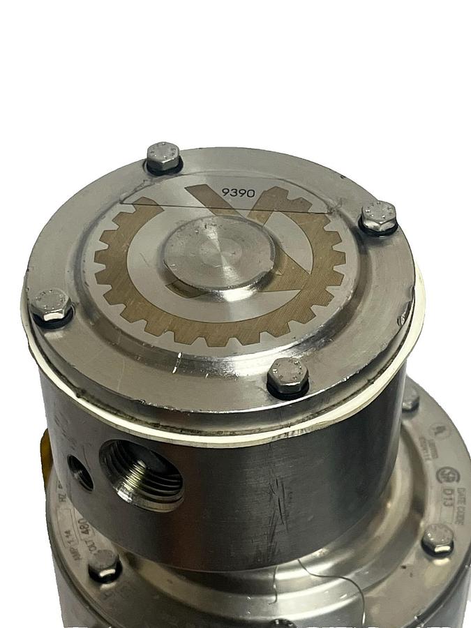 Used Van der Graaf TM127A25-675NB-STM Stainless Steel Drum Motor | 0.75HP 460V 3PH
