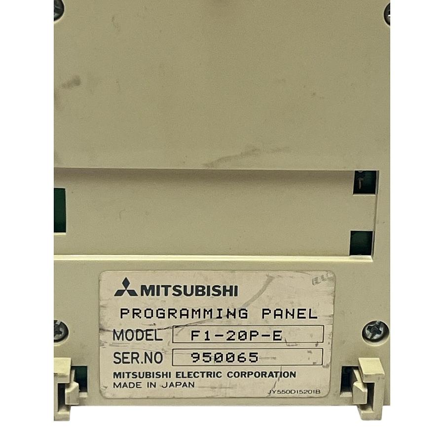 Used Mitsubishi F1-20P-E Programming Panel MELSEC F1/F2 Series Handheld