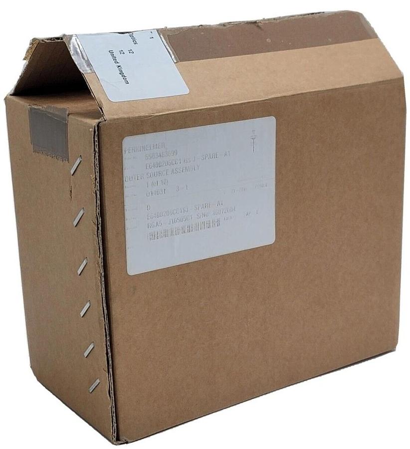 NEW PERKIN ELMER E6400206CC1SJ OUTER ION SOURCE AND OPTICS E6400206