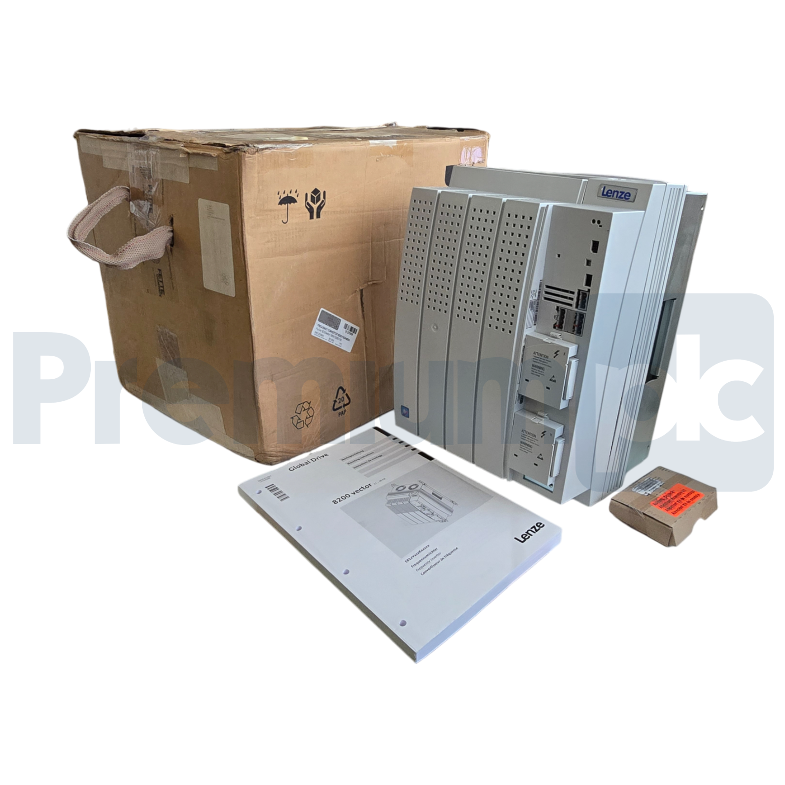 Used FETTE LENZE E82EV153K4B201 8200 Vector Freq. Inverter E82EV153K4B201XX5B39 NSMP