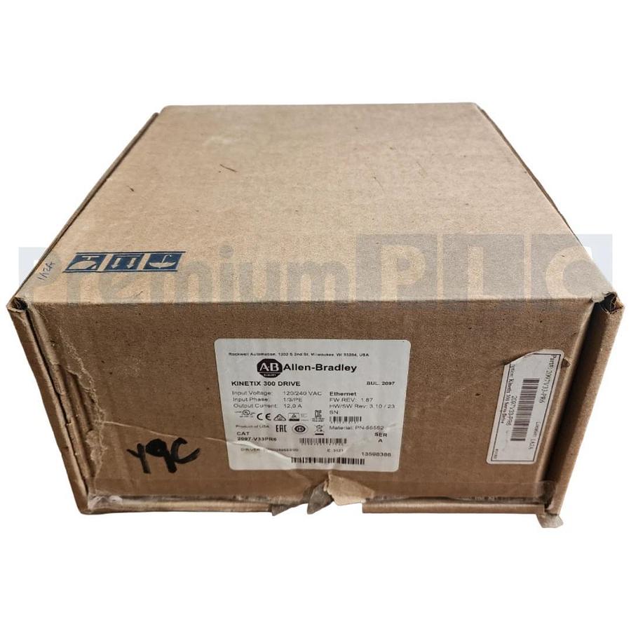 ALLEN BRADLEY 2097-V33PR6 /A KINETIX 300 EtherNet/IP INDEXING SERVO DRIVE NSMP 884951147560