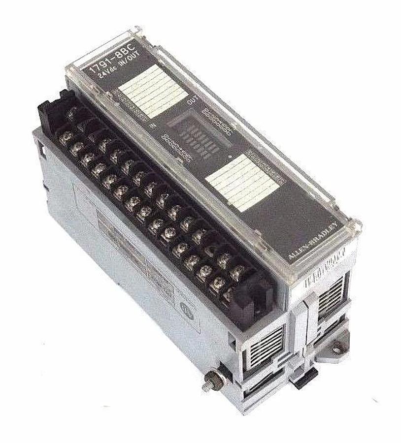 Used ALLEN BRADLEY 1791-8BC I/O BLOCK 1791-8BC/A, 24VDC