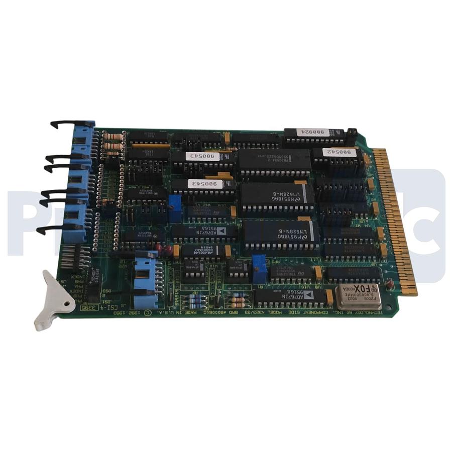 Used TECHNOLOGY 80 INC 4323-2 - 4323/33 PCB PC BOARD BRD #800061G, CSI-4-4693 USPI