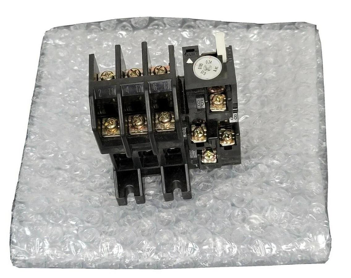 NEW FUJI ELECTRIC 1NROFB OVERLOAD RELAY TR-1SN/UL RANGE: 0.15-0.24A 600V
