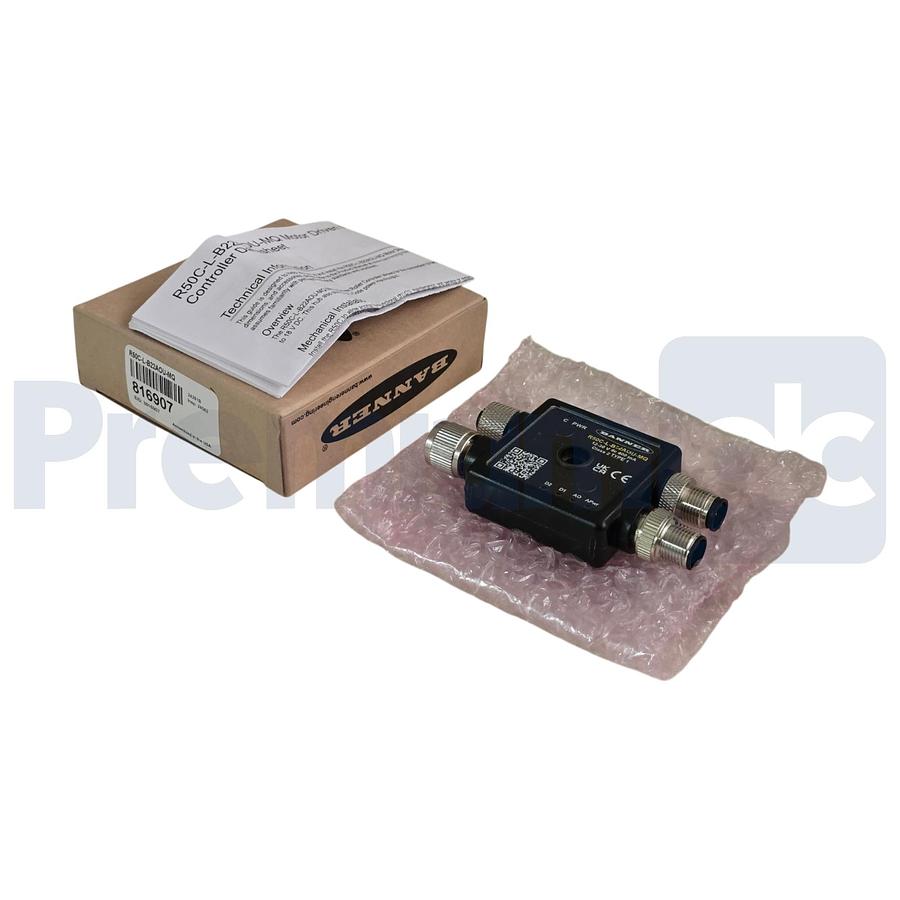 Used Banner R50C-L-B22AOU-MQ Modbus Motor Driven Roller Controller 816907