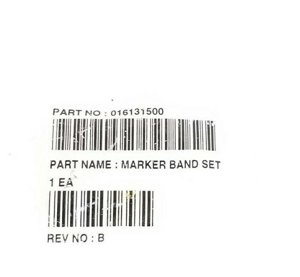 Used NEW TEKTRONIX 016131500 MARKER BAND SET REV NO: B