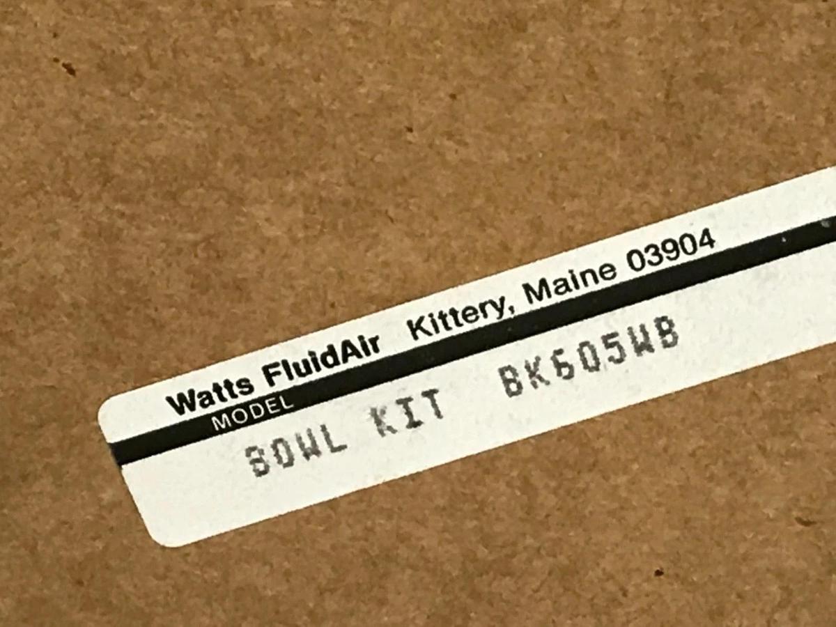 Used NIB WATTS FLUIDAIR BK605WB BOWL KIT