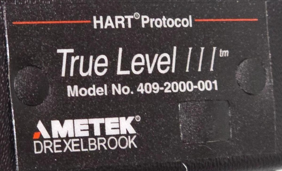 AMETEK Drexelbrook 409-2000-001 True Level III Level Control 409-1000 w/Probe