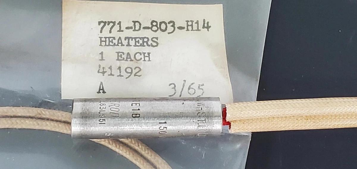 Used LOT OF 4 WATLOW FIREBIRD G1E1B CARTRIDGE HEATERS 230V 150W