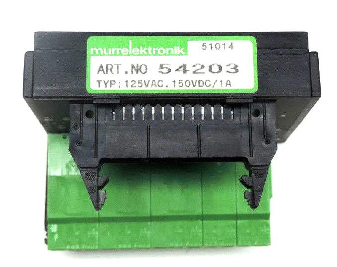 Used LOT OF 2 MURR ELECKTRONIK ART. NO. 54203 UFL 26 PLUG CONNECTORS