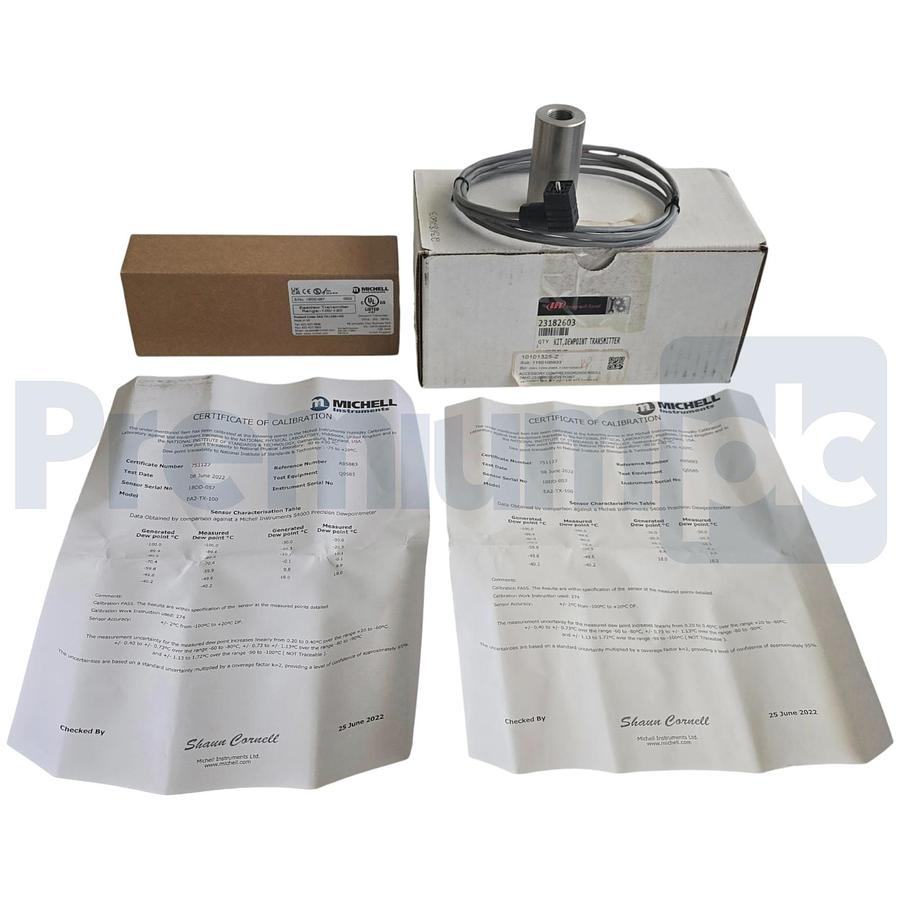 Used INGERSOLL RAND 23182603 DEWPOINT TRANSMITTER KIT MICHELL EA2-TX-100+HD -100/+20