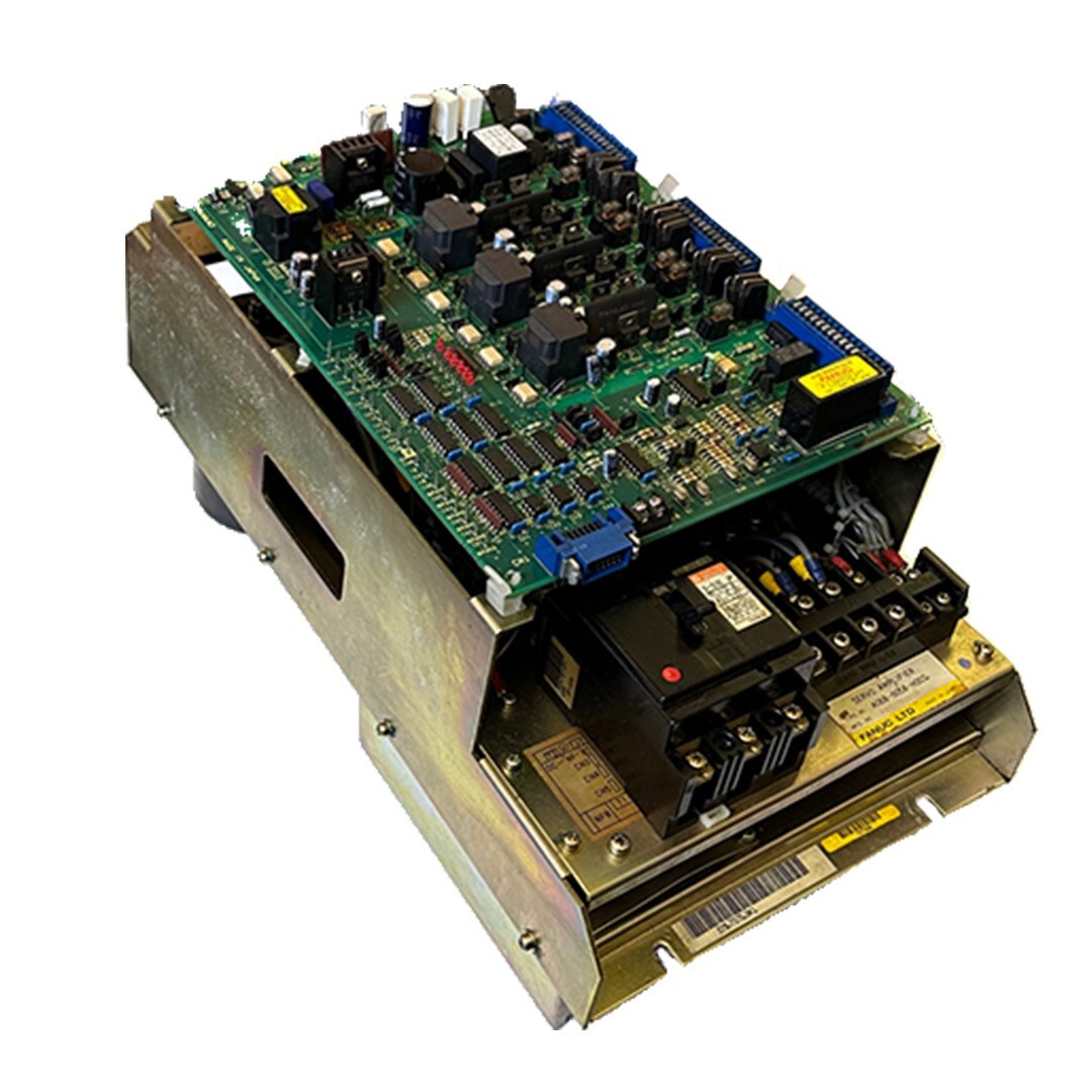 Used REPAIRED FANUC A06B-6058-H007 / A06B6058H007 SERVO AMPLIFIER *DAMAGE TO HEAT SNK