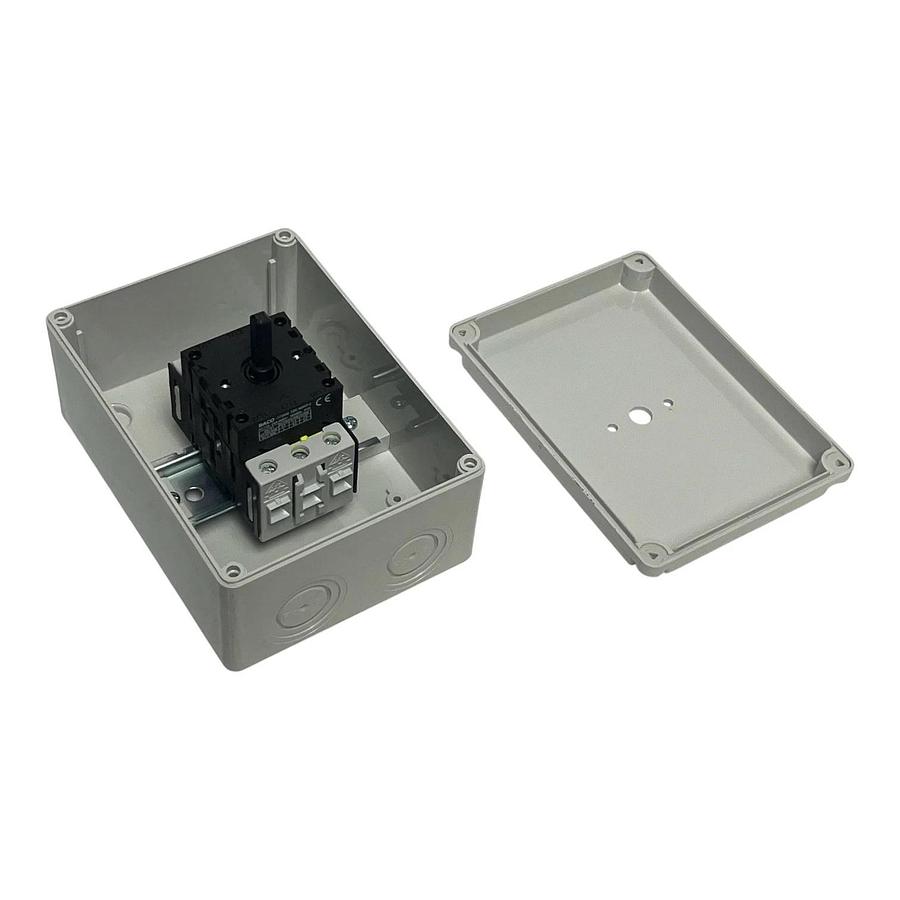 Baco 172000 25A 600V Disconnect Switch in 110x150 Plastic Enclosure, NSNP