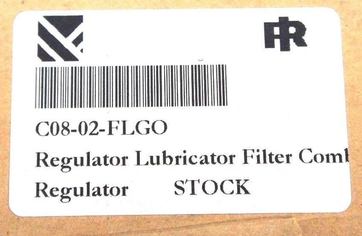 Used NIB TAIYO MAF-40 FILTER C08-02-FLGO REGULATOR LUBRICATOR FILTER COMBO
