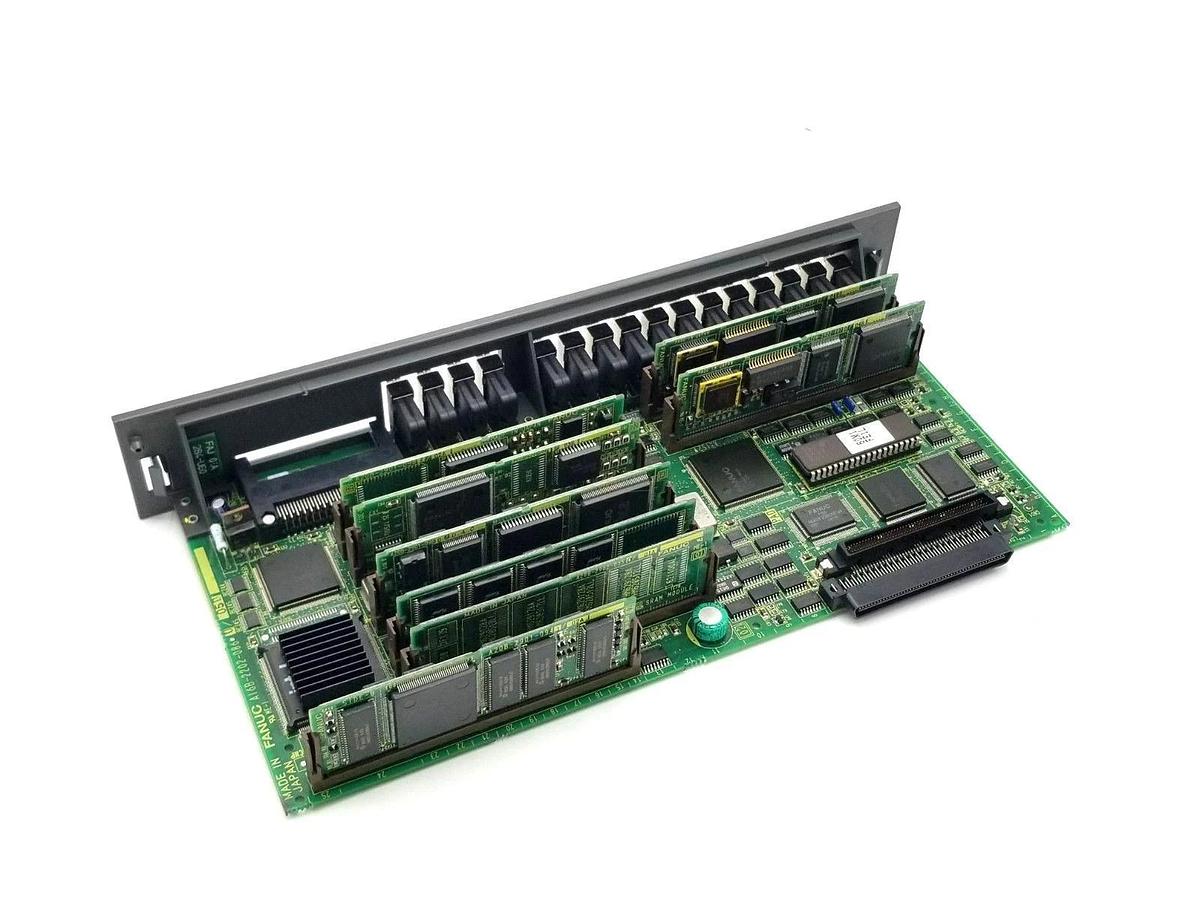 Used FANUC A16B-2202-0860 / 05D 18B 4 AXIS MAIN CPU BOARD A16B2202086005D W/MODULES