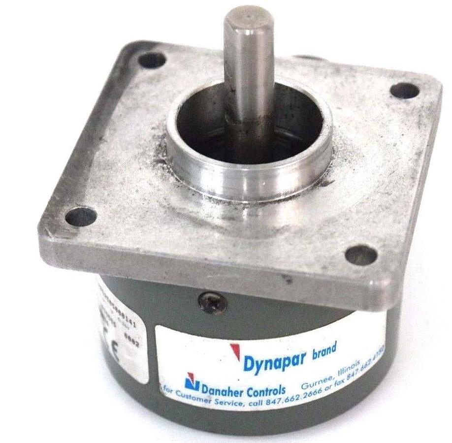 Used DYNAPAR DANAHER CONTROLS HR52505000141 INCR. ENCODER MFG CD: 1039555