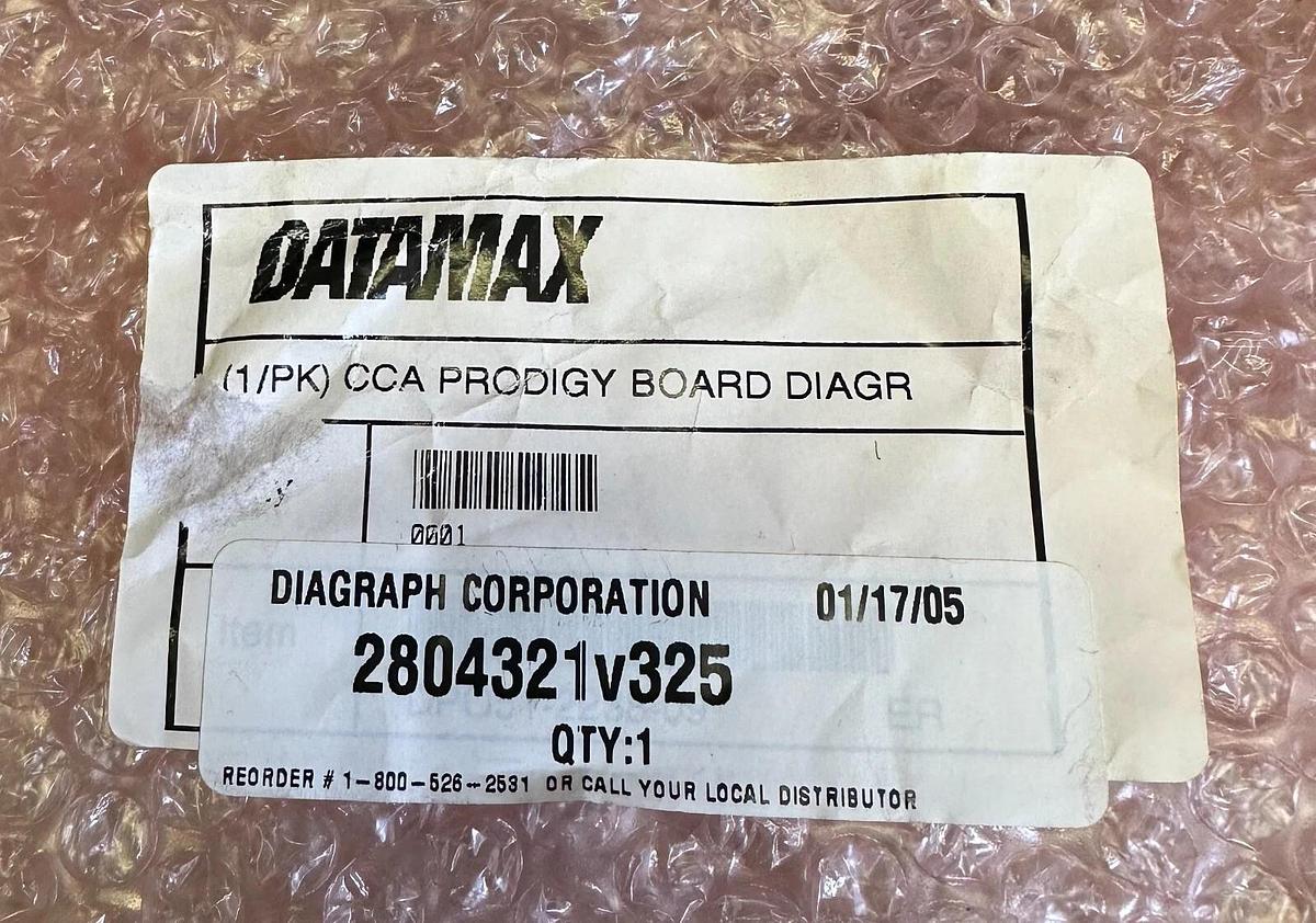 NEW DATAMAX 51-2238-09 / 51-2238-00 PRODIGY PLUS PRINTER BOARD REV. E 51223809