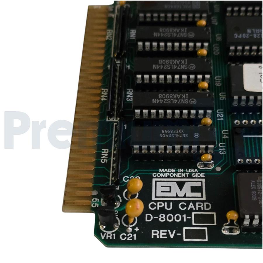 Electron Machine Corp EMC D-8001 | D8001 CPU Card MPR E-Scan Refractometer NSNP