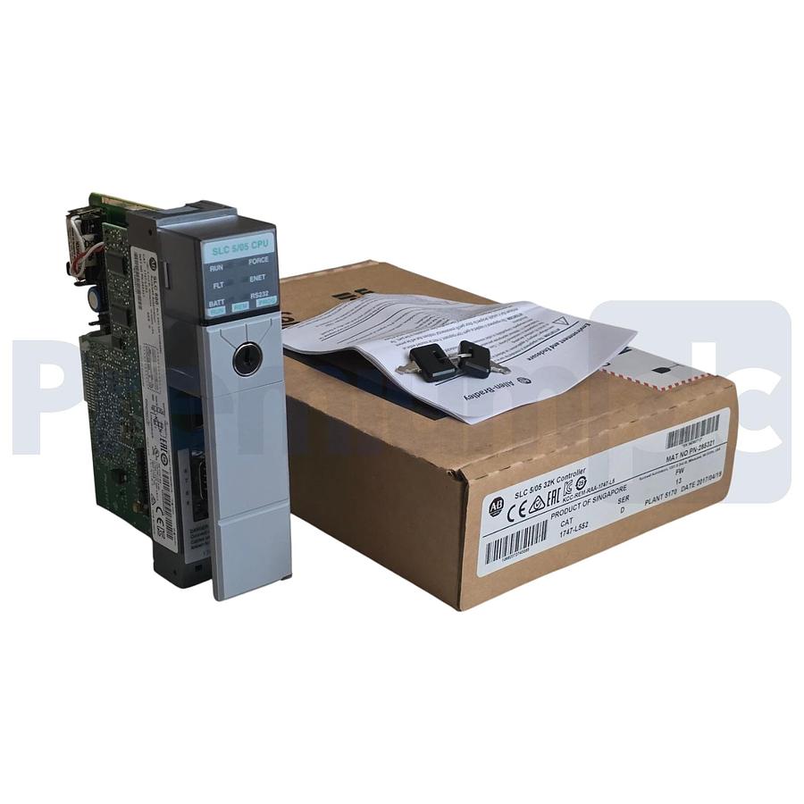Used Opened Pre-Owned Allen Bradley 1747-L552 /D SLC 500 5/05 32K Controller (read)