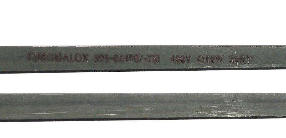 Used BOX OF 15 CHROMALOX 393-074987-751 ATU HEATING ELEMENTS 480V 4700W ATU-61XX NEW