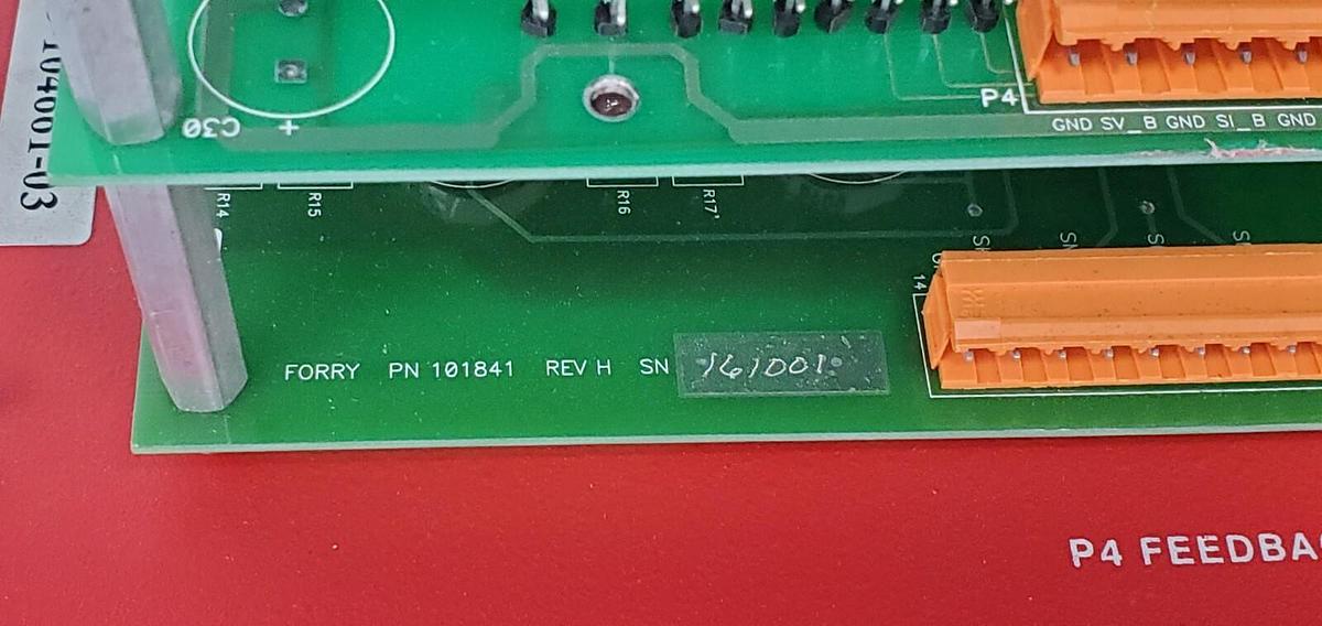 Used FORRY 98-104661-03 BOARD CONTROL MODULE 101839 102006-04 101841 9810466103