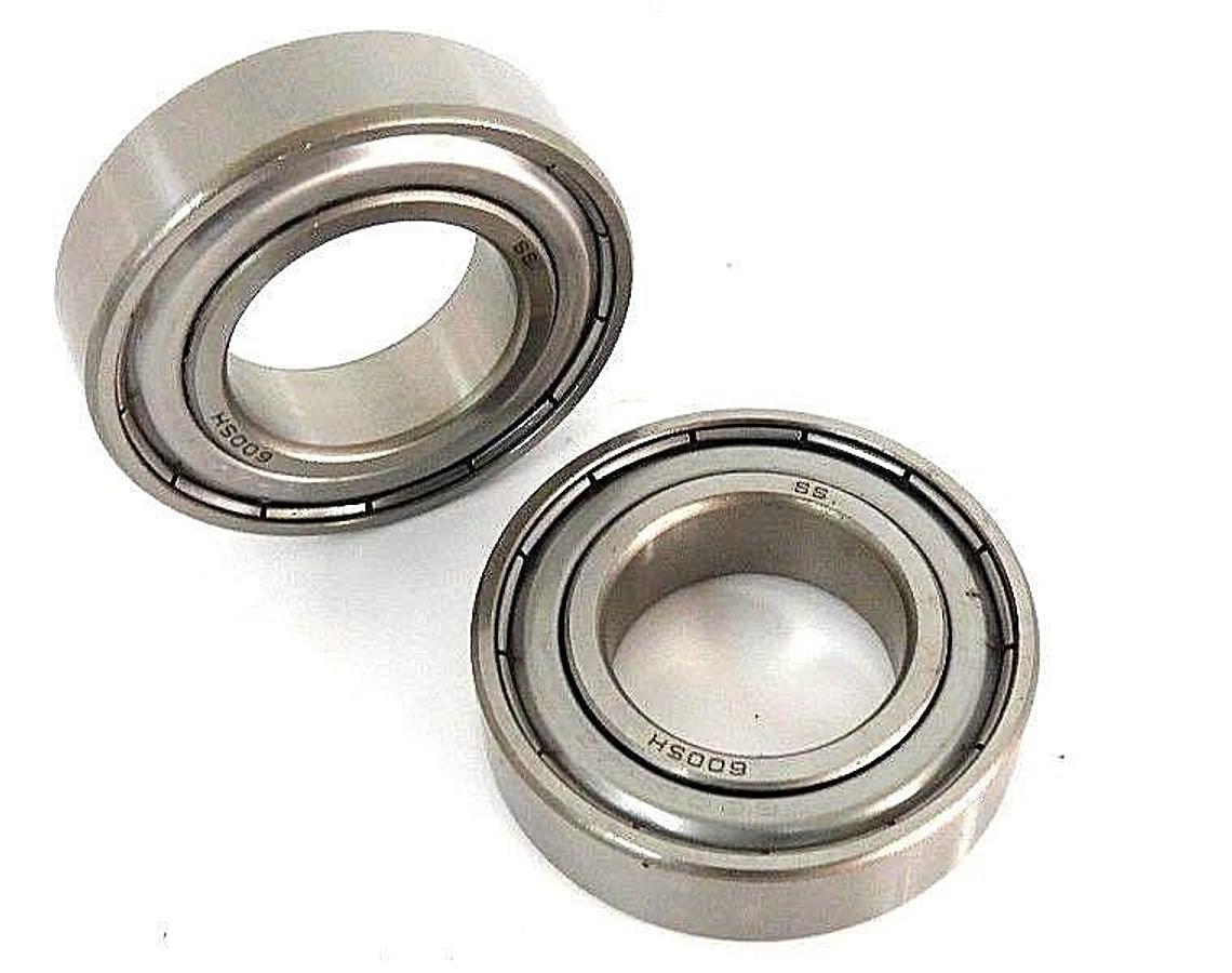 Used LOT OF 2 NEW SKF 6005HZZ HIGH TEMP SS SHIELDED BEARINGS SS6005-2ZLG89