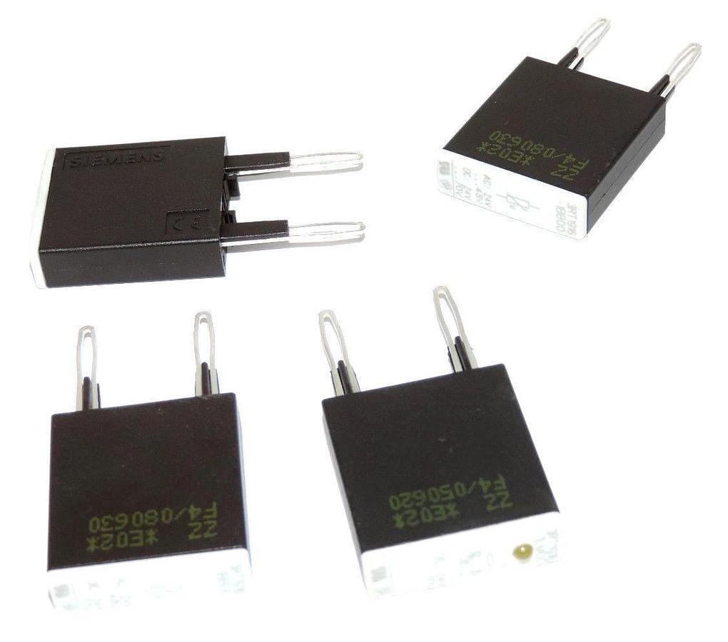 LOT OF 4 NEW SIEMENS 3RT1-916-1BB00 VARISTORS, AC 24.48V, DC 24.70V 3RT19161BB00
