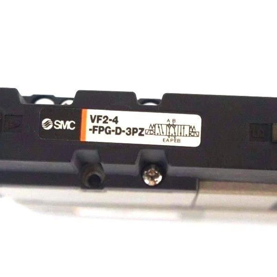NEW SMC VF2-4-FPG-D-3PZ SOLENOID VALVE WITH VVFS2000-22A CHECK SPACER