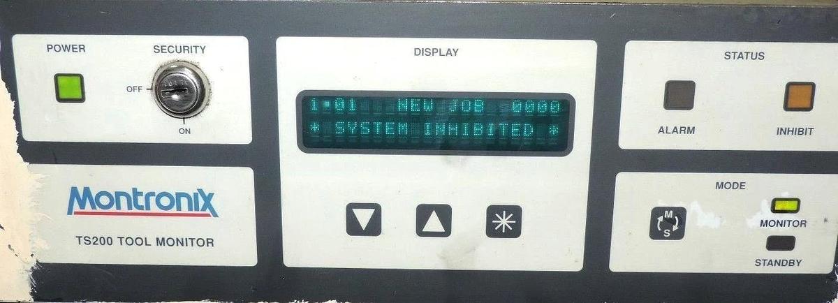 Used MONTRONIX TS200 TOOL MONITOR