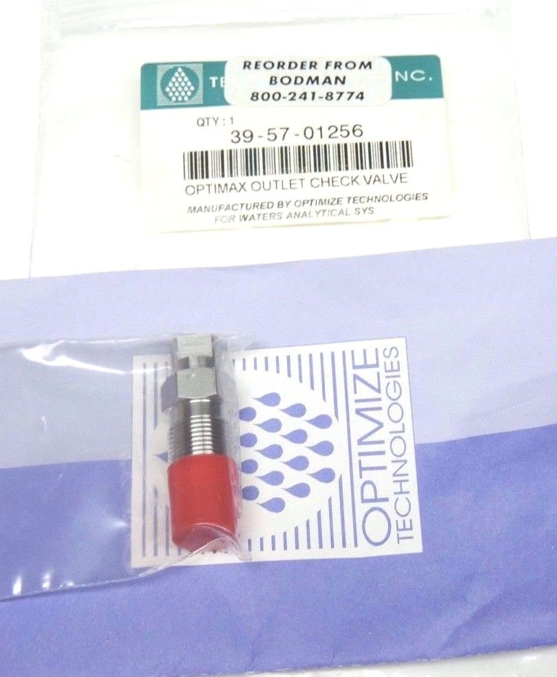 NEW OPTIMIZE TECHNOLOGIES 39-57-01256 OPTIMAX OUTLET CHECK VALVE 395701256