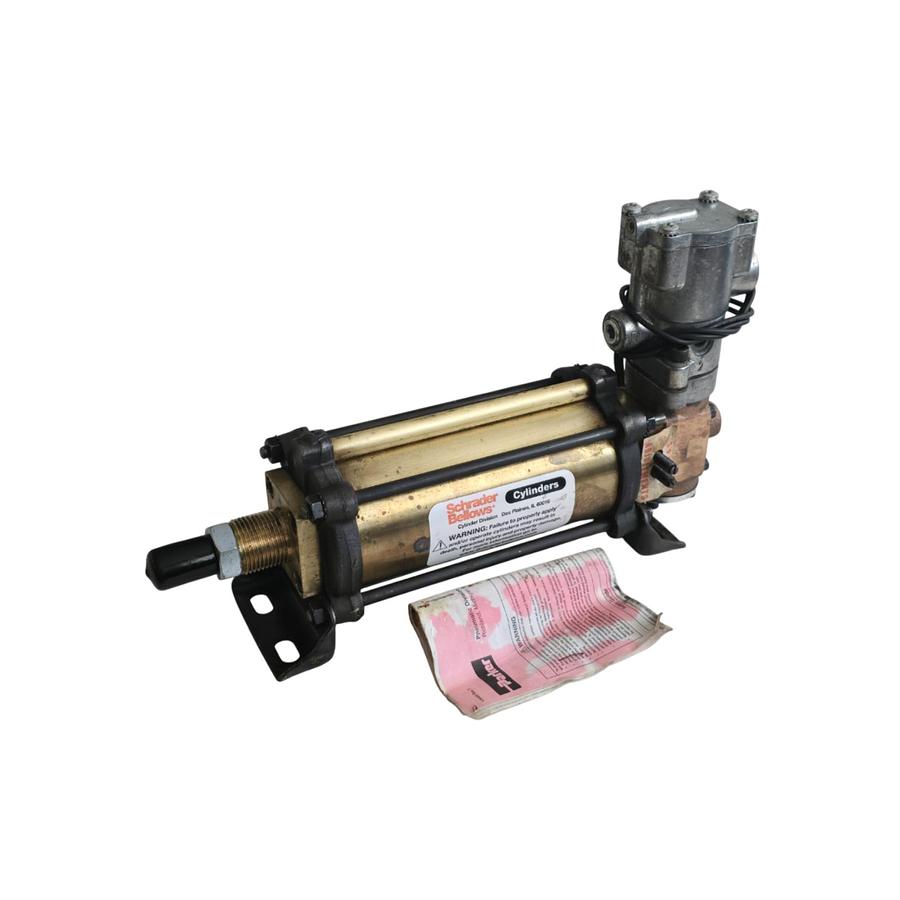 Used PARKER SCHRADER BELLOWS B80132027 115/60 4.000 - B80132027-11560X0400 AIR MOTOR