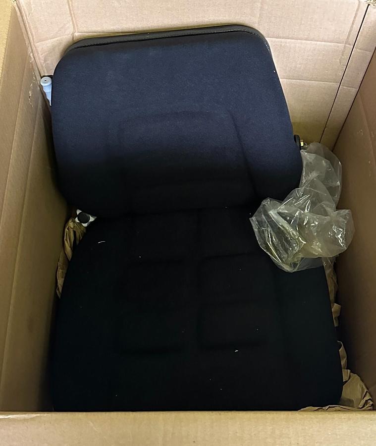 Used NEW TOTAL SOURCE SY1965 OEM CLOTH SUSPENSION SEAT W/ SWITCH FOR FORKLIFT