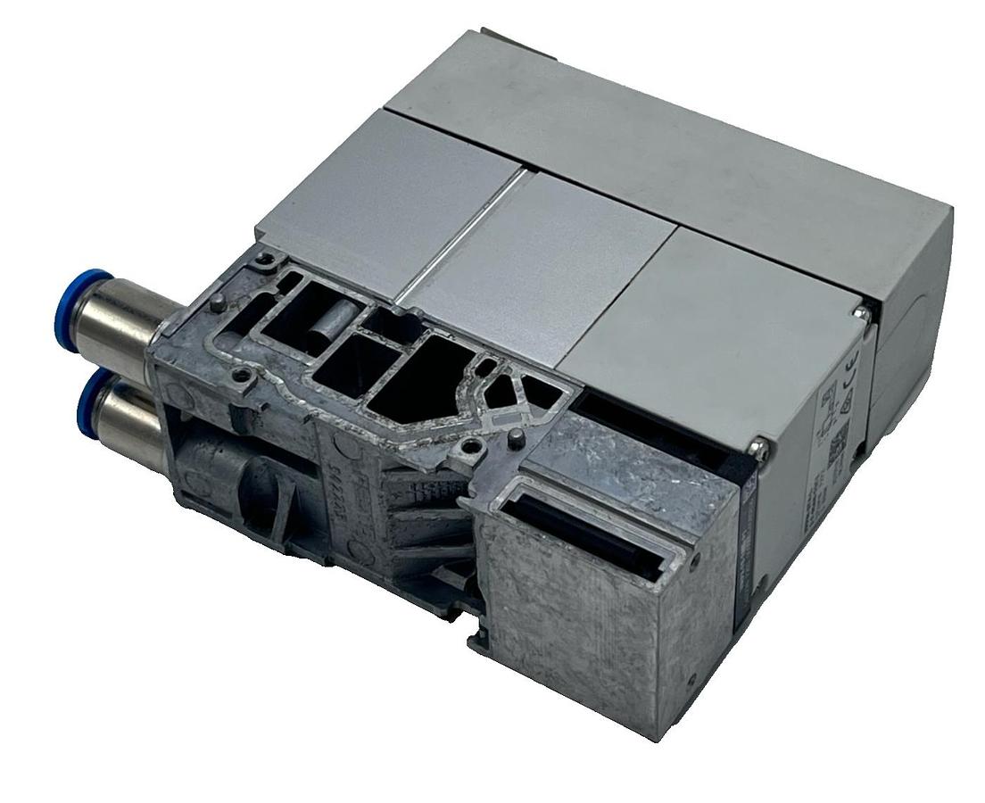 Used Festo VPPM-8TA-L-1-F-0L6H-S1C1 Proportional Valve w/ EMG Module & AP-P1 Base