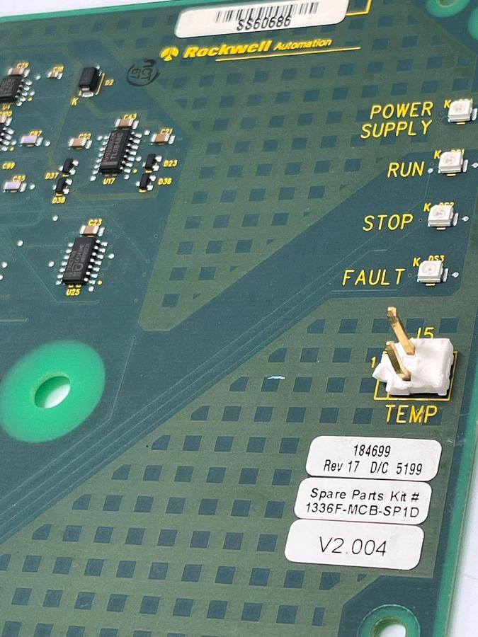 Used Allen-Bradley 184699 | SP-184699 | 1336F-MCB-SP1D V2.004 Drive Control Board