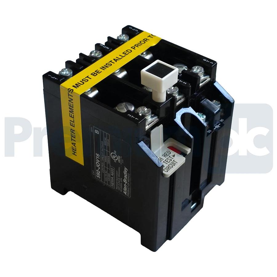 Allen-Bradley 592-JOV16 /B Overload Relay 3-Pole 24A 1 N.C. Manual Reset NSMP