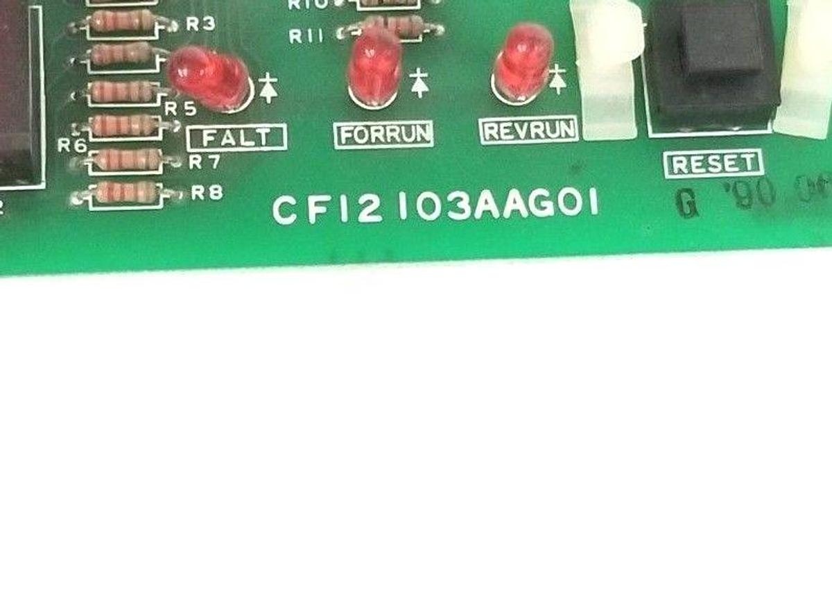 Used GENERAL ELECTRIC CF12103AAG01 DRIVE BOARD BF123103AA , DT-DV