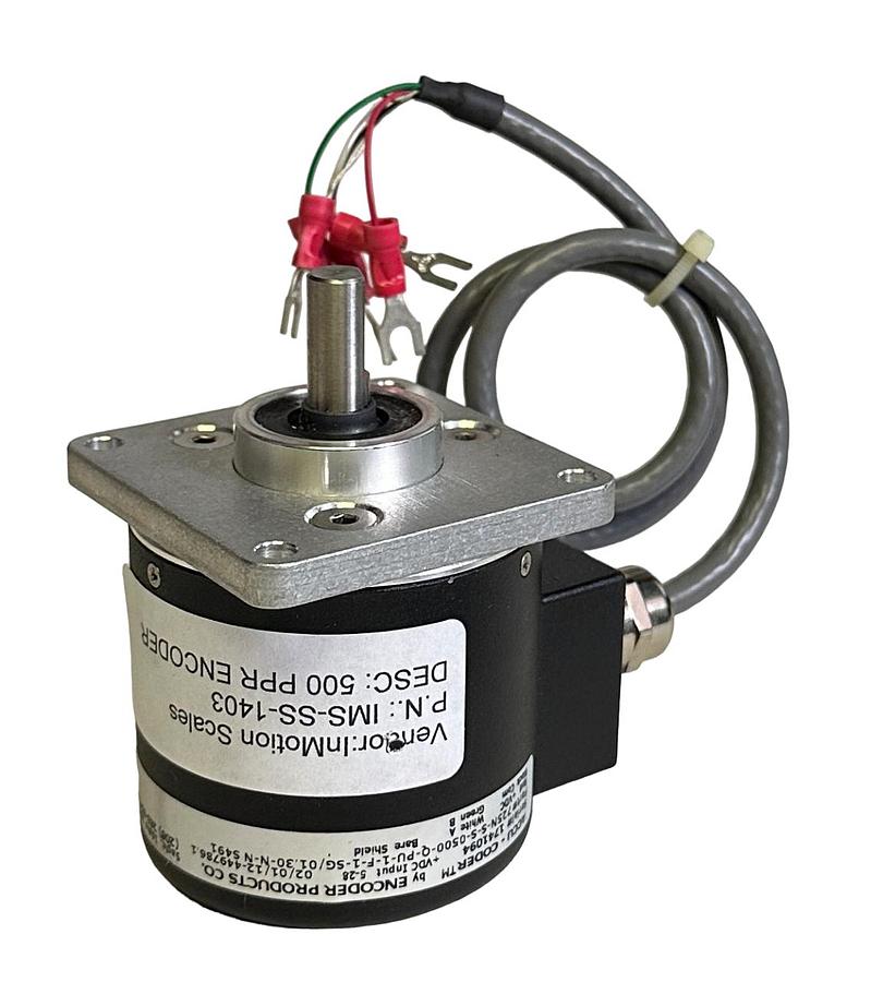 Used NEW ACCU-CODER 725N-S-S-0500-Q-PU-1-F-1-SG/01.30-N-N S491 ENCODER IMS-SS-1403
