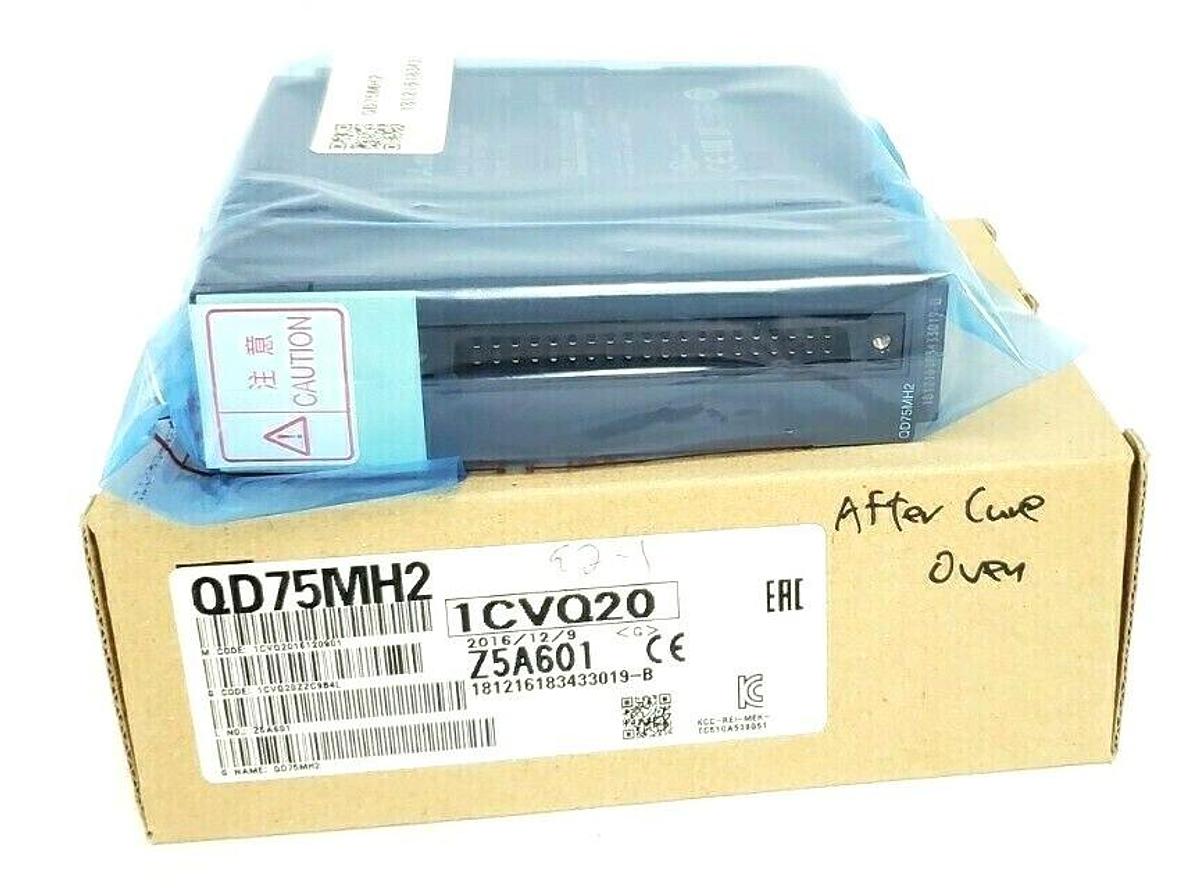 Used NIB MITSUBISHI ELECTRIC QD75MH2 POSITIONING UNIT 2 AXES 600 DATA / AXIS PTP
